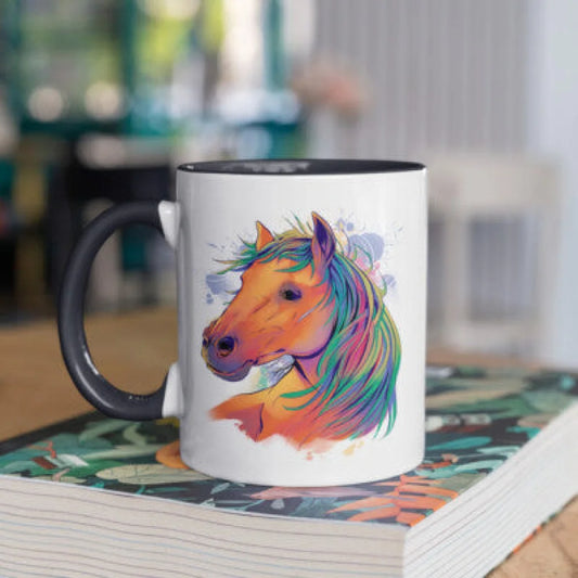 Pferd Kakaotasse Kaffeetasse Teetasse - WS-Trend.de