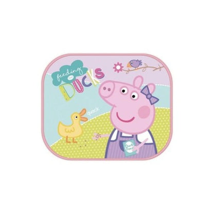 Peppa Pig Wutz Kinder Sonnenschutz fürs Auto – 2er Set mit Ausmalbild - WS-Trend.de