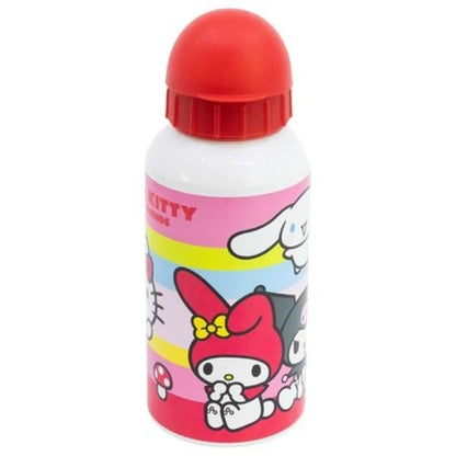 Hello Kitty 2 tlg. Kuromi Melody Set Brotdose 3 Kammern ALU ATrinkflasche 400 ml - WS-Trend.de