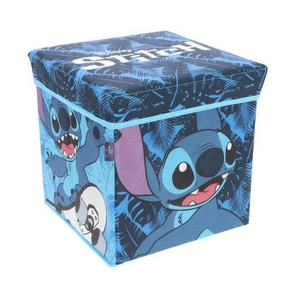 Disney Stitch Kinder Spielzeugkorb mit Deckel 30x30x30 cm - WS-Trend.de