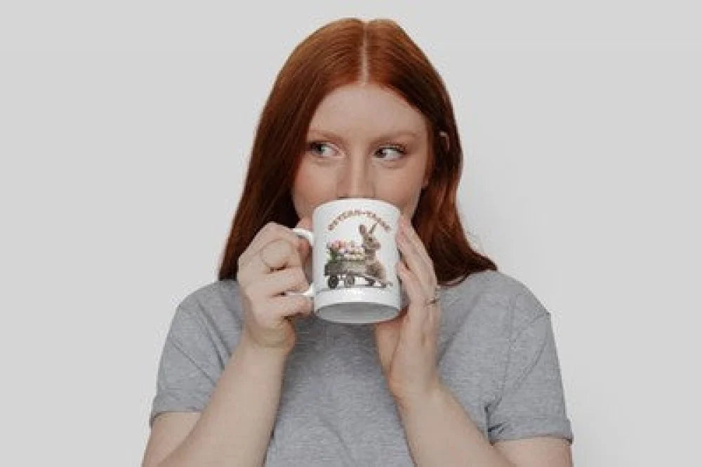 Anti Stress Ostern Hase Kaffeetasse Teetasse Tasse Geschenkidee - WS-Trend.de