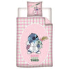Disney Stitch Angel Kinder Mikrofaser Bettwäsche 2tlg. Set 135-140x200 65x65