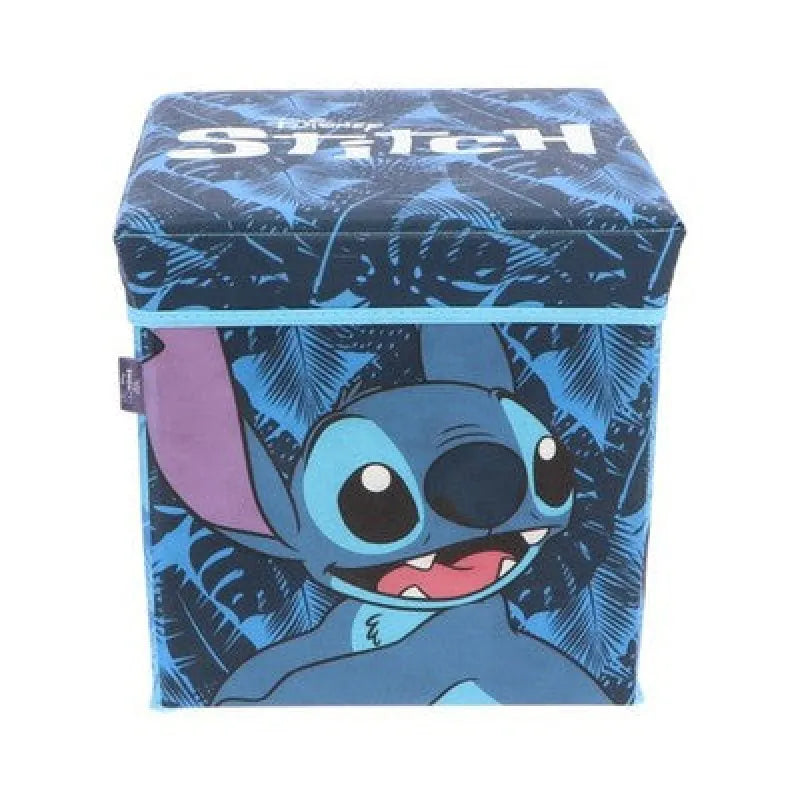 Disney Stitch Kinder Spielzeugkorb mit Deckel 30x30x30 cm - WS-Trend.de