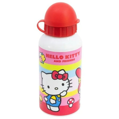 Hello Kitty 2 tlg. Kuromi Melody Set Brotdose 3 Kammern ALU ATrinkflasche 400 ml - WS-Trend.de