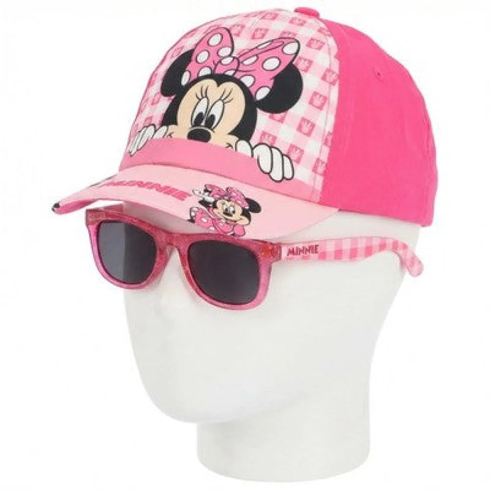 Disney Minnie Maus Kinder Basecap Baseball Kappe Mütze plus Sonnenbrille Gr. 52 - WS-Trend.de