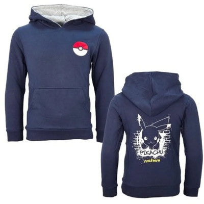 Pokemon Pikachu Kinder Jungen Hoodie Pulli Kapuzenpullover - WS-Trend.de