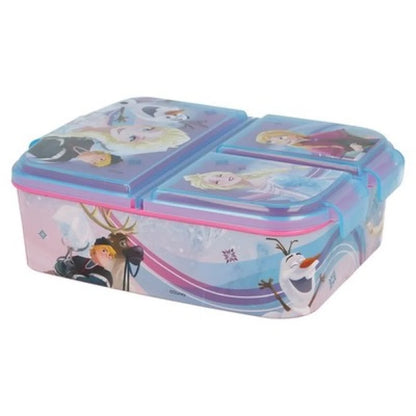 Disney Die Eiskönigin Elsa 4 tlg Kinder Set Brotdose Alu-Trinkflasche Besteck - WS-Trend.de