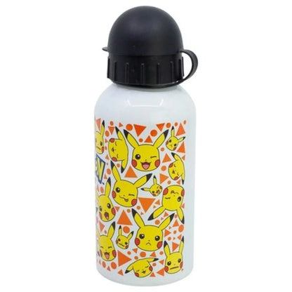 Pokemon Pikachu Kinder 2 tlg. Set 3 Kammern Brotdose ALU Trinkflasche 400 ml - WS-Trend.de