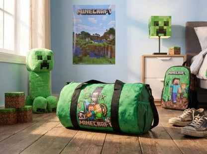 Minecraft Creeper Jungen Sporttasche Tasche Trainigstasche 38x22x18 cm - WS-Trend.de