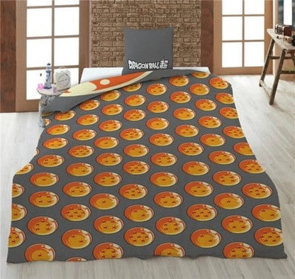 Dragon Ball Goku Jungen Bettwäsche 2tlg. Set 135-140x200 65x65 - WS-Trend.de