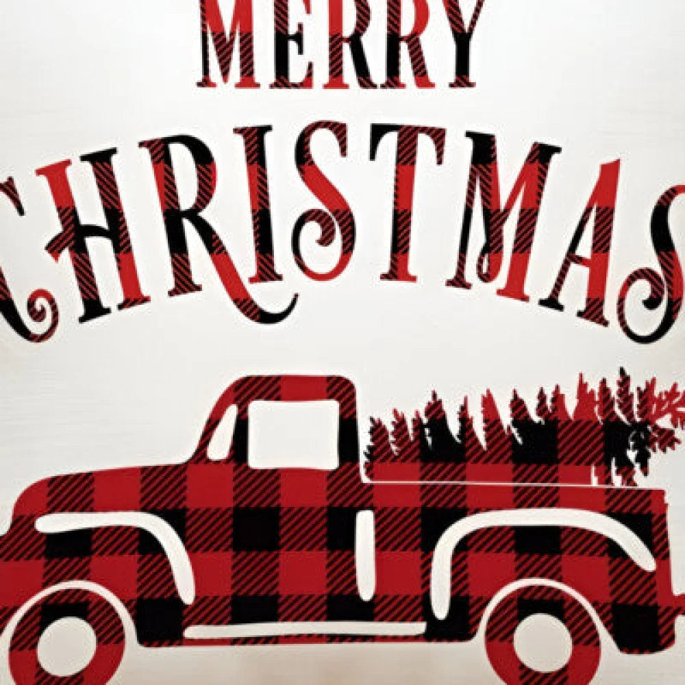 Weihnachten Merry Christmas Kissenbezug Dekokissen 45x45 cm - WS-Trend.de