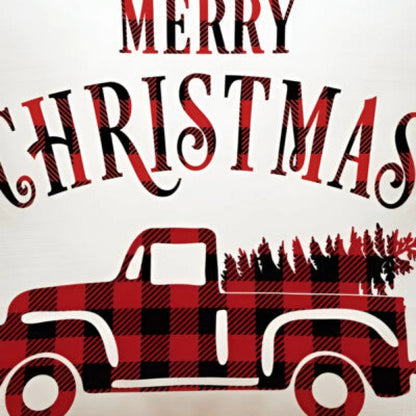 Weihnachten Merry Christmas Kissenbezug Dekokissen 45x45 cm - WS-Trend.de