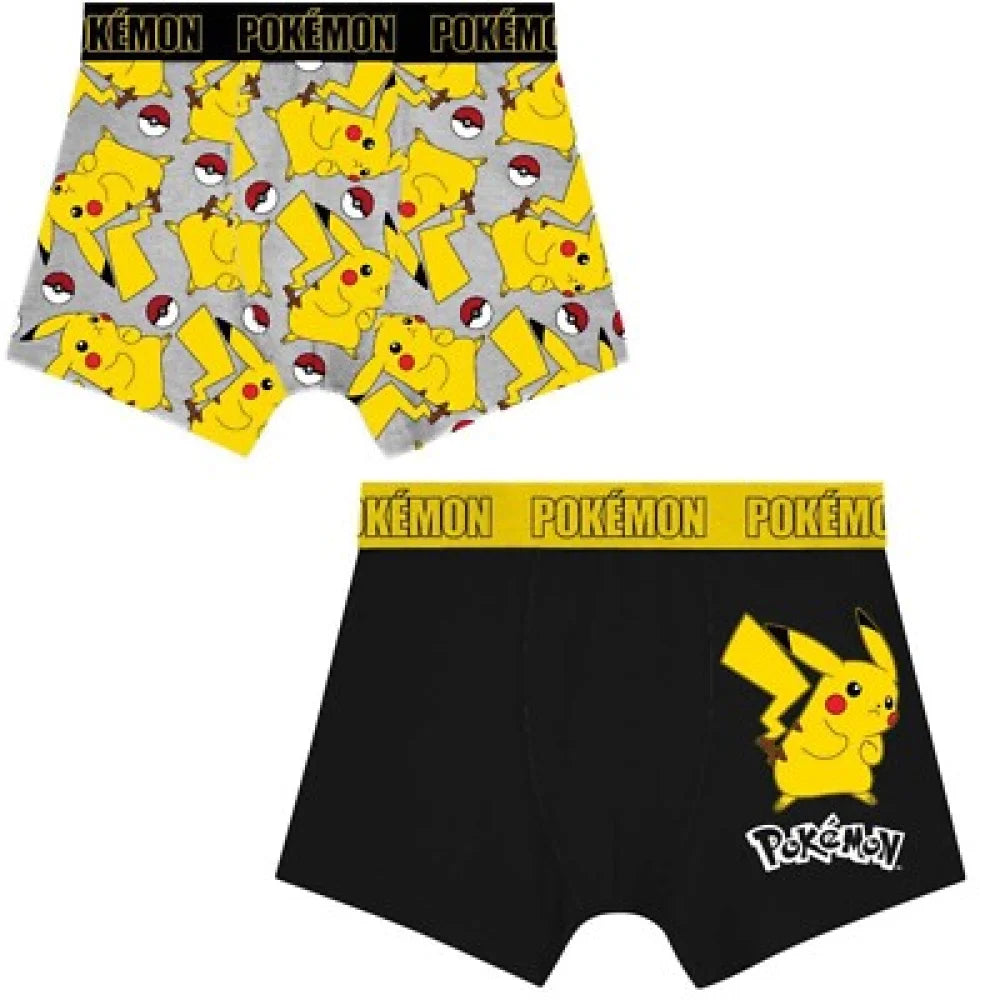 Pokemon Pikachu Friends Kinder Jungen Boxershorts Unterhose 2er Pack - WS-Trend.de
