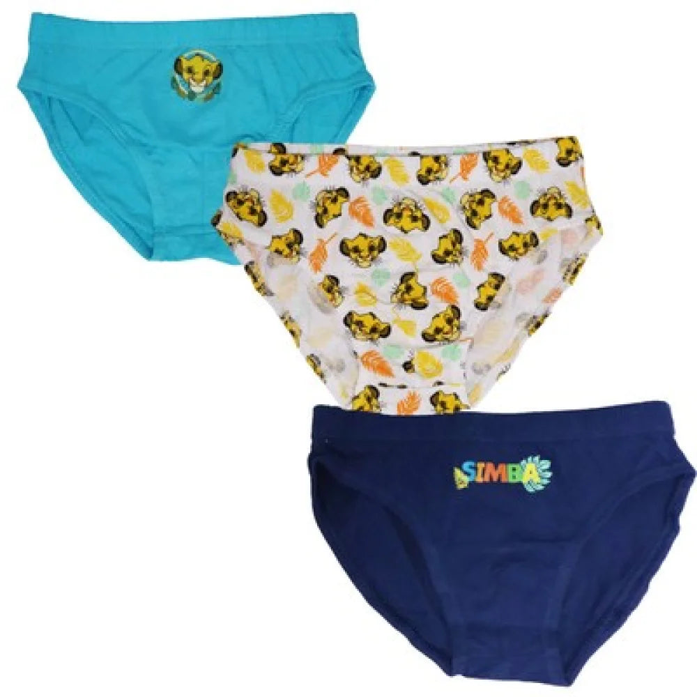 König der Löwen Simba 3er Pack Slips Kinder Mädchen Unterwäsche - WS-Trend.de