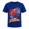 Marvel Spiderman Kinder Jungen T-Shirt Kurzarm Shirt Gr. 98 bis 128 Baumwolle - Blau, 104