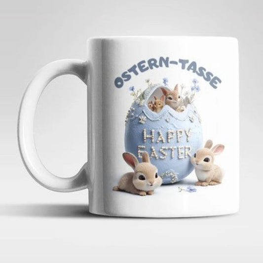 Anti Stress Ostern Hase Kaffeetasse Teetasse Tasse Geschenkidee - WS-Trend.de