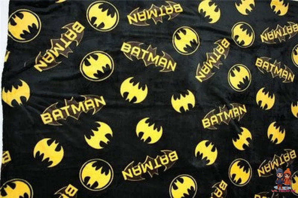 Batman DC Comics Flanell Wohndecke warme Kuscheldecke 110x150 cm - WS-Trend.de
