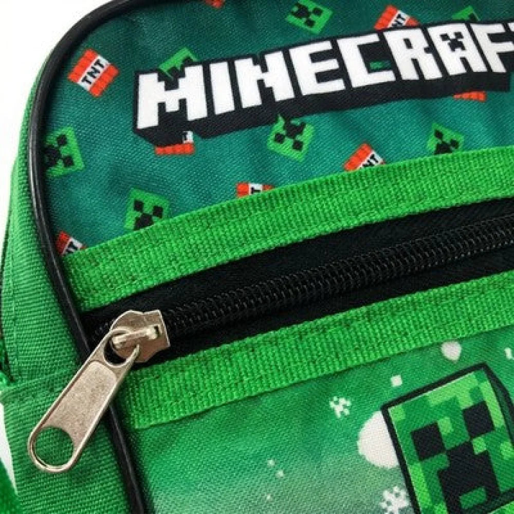 Minecraft Creeper Handtasche Umhängetasche Tasche 21x16x5 cm - WS-Trend.de