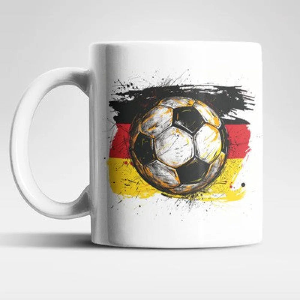 Deutschland Fußball Kaffeetasse Teetasse Geschenkidee 325 ml - WS-Trend.de