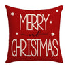 Weihnachten Merry Christmas Kissenbezug Dekokissen 45x45 cm