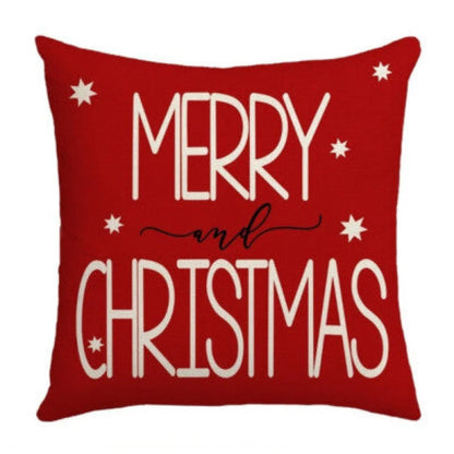Weihnachten Merry Christmas Kissenbezug Dekokissen 45x45 cm - WS-Trend.de