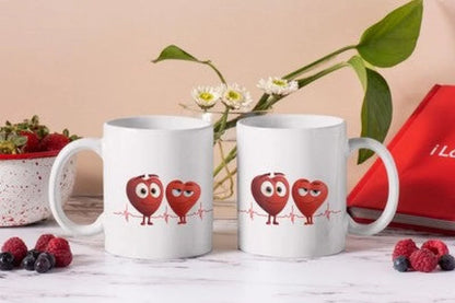Liebe Love Herzen Valentinstag Kaffeetasse Teetasse Tasse Geschenkidee - WS-Trend.de
