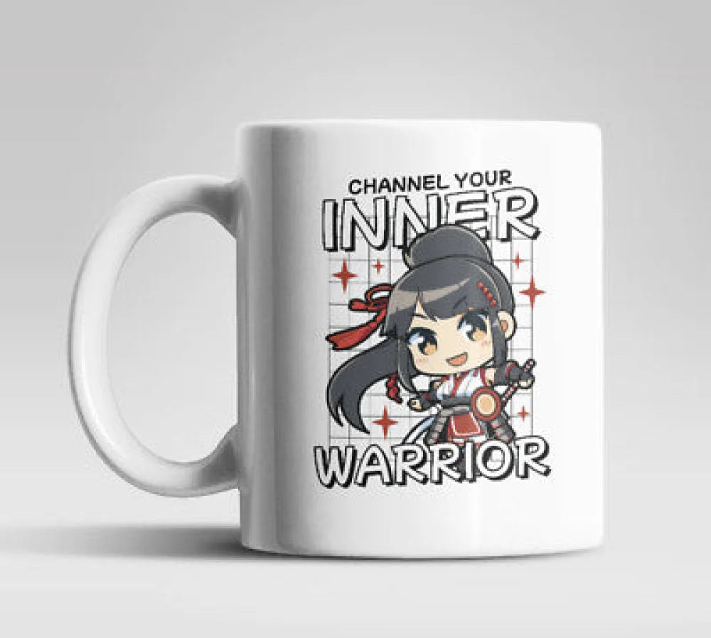 Inner Samurai Kaffeetasse Teetasse Geschenkidee - WS-Trend.de