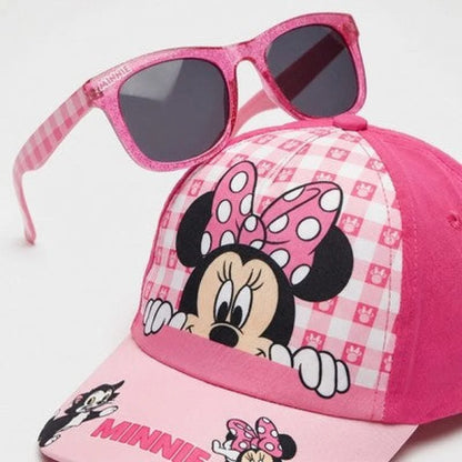 Disney Minnie Maus Kinder Basecap Baseball Kappe Mütze plus Sonnenbrille Gr. 52 - WS-Trend.de