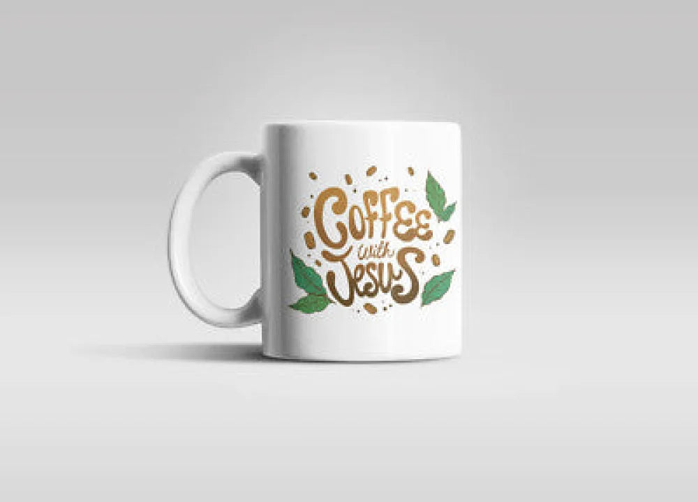 Coffee with Jesus Kaffeetasse Teetasse Geschenkidee - WS-Trend.de