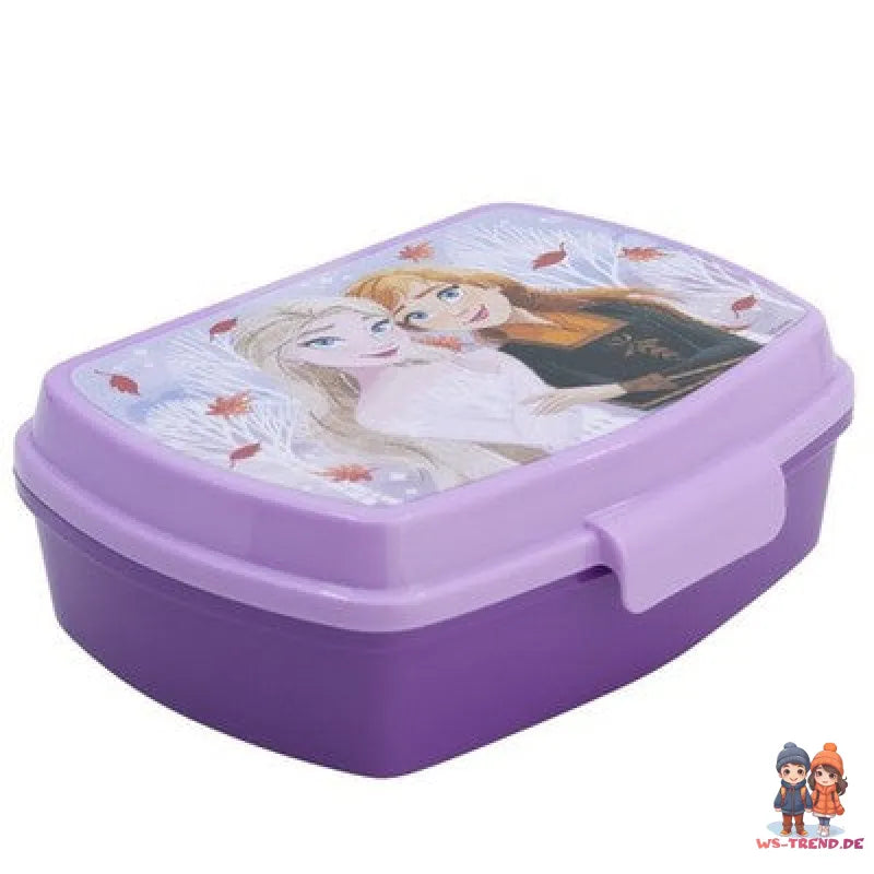 Disney Die Eiskönigin Elsa 4 tlg Kinder Set Brotdose Trinkflasche 460 ml Besteck - WS-Trend.de