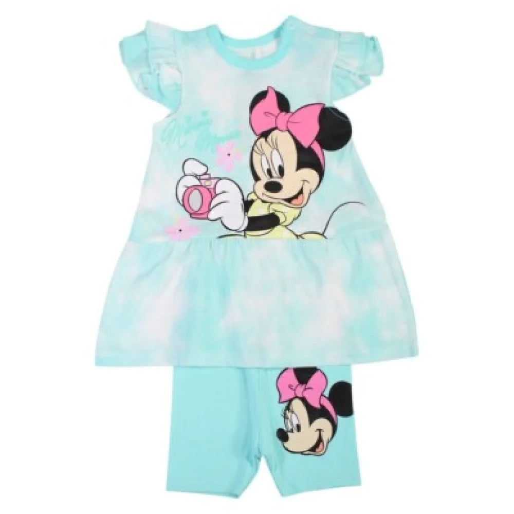 Disney Minnie Maus Baby 2 tlg Mädchen Set Kleid plus Leggings - WS-Trend.de