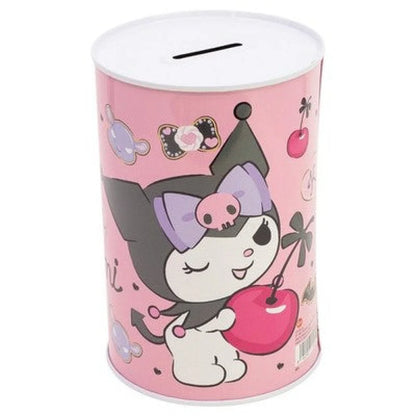 Hello Kitty Kuromi XL Spardose Sparschwein aus Weißblech 1000 ml - WS-Trend.de