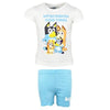 Bluey Bing Kinder Mädchen Pyjama Shirt Shorts Gr. 92 - 116