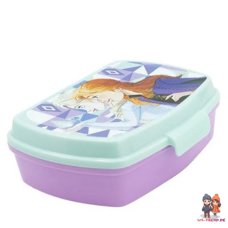 Disney Die Eiskönigin Elsa 4 tlg Kinder Set Brotdose Trinkflasche 460 ml Besteck - WS-Trend.de