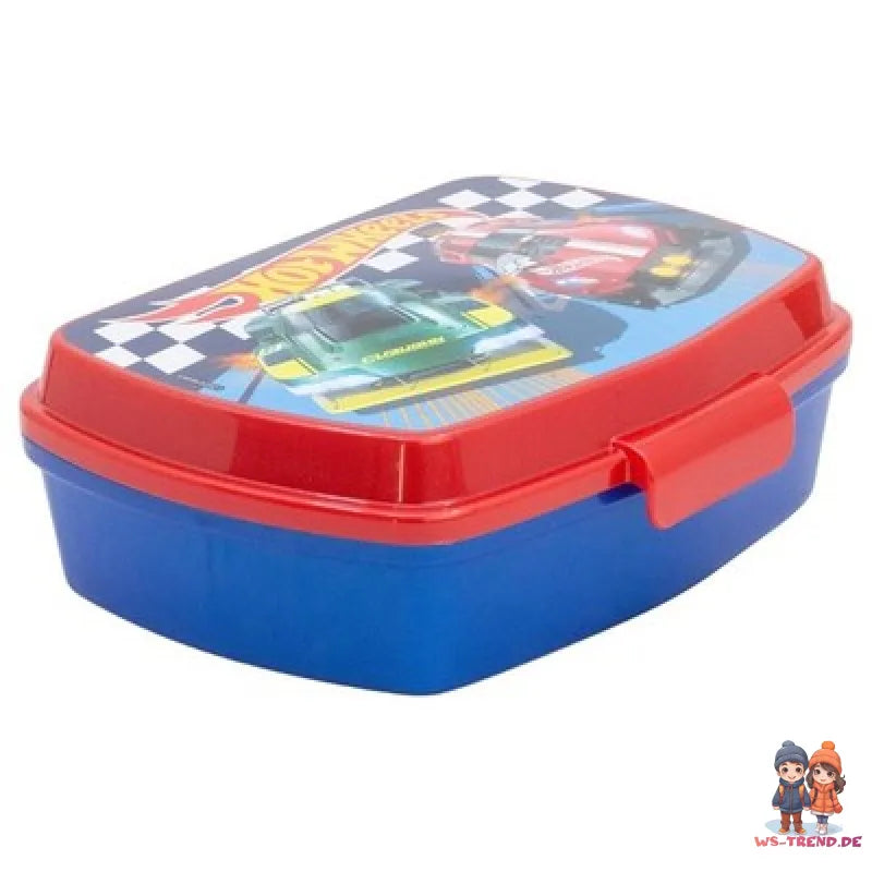 Hot Wheels Racing 2 tlg Lunch Set Brotdose Trinkflasche 410 ml - WS-Trend.de