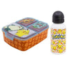 Pokemon Pikachu Kinder 2 tlg. Set 3 Kammern Brotdose ALU Trinkflasche 400 ml