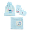 Disney Stitch Herbst 3tlg Set Wintermütze Snood Handschuhe Gr. 54/56