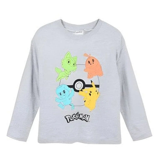 Pokemon Pikachu Kinder langarm T-Shirt Shirt - WS-Trend.de