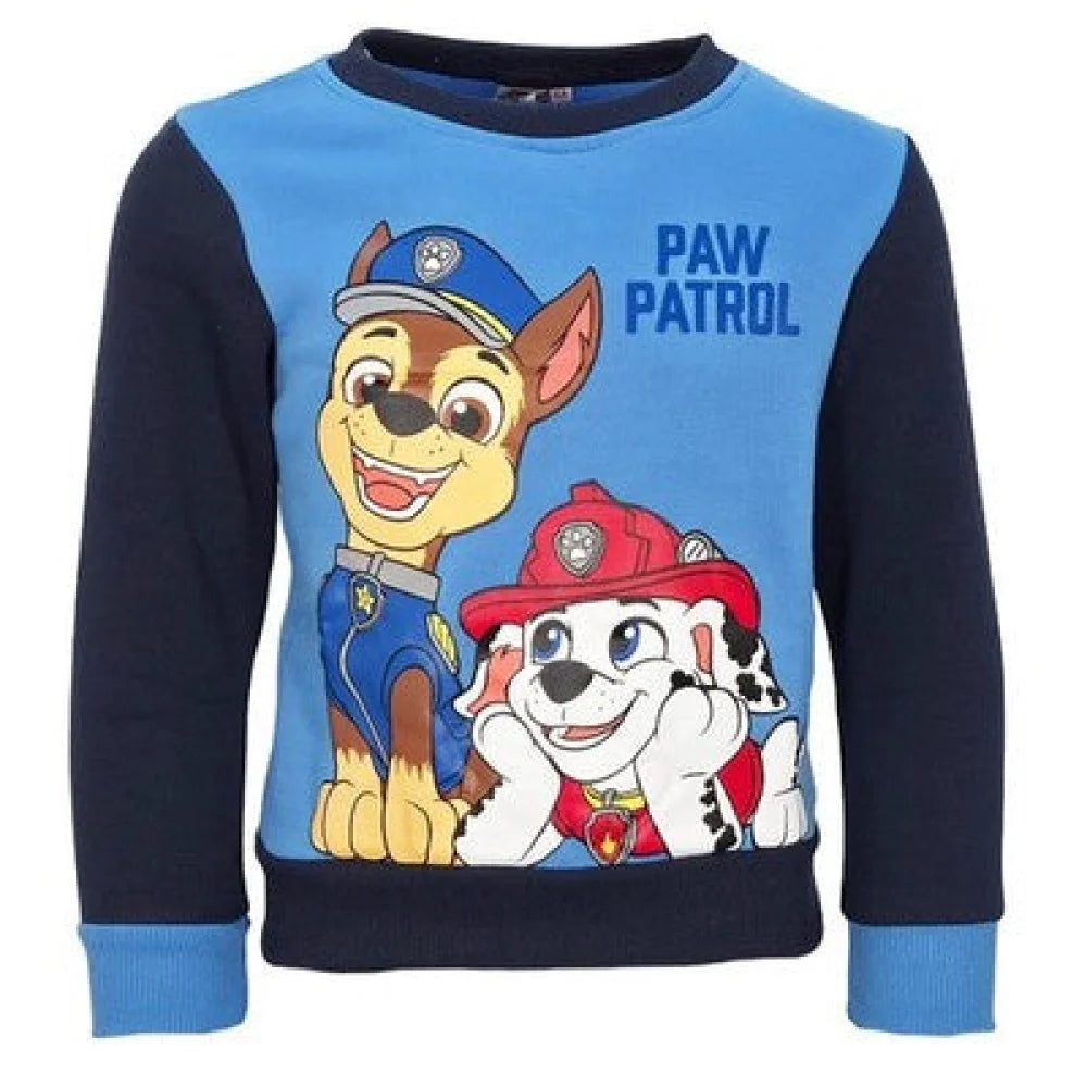 Paw Patrol Chase Marshall Kinder Jungen Pullover Pulli Sweater - WS-Trend.de