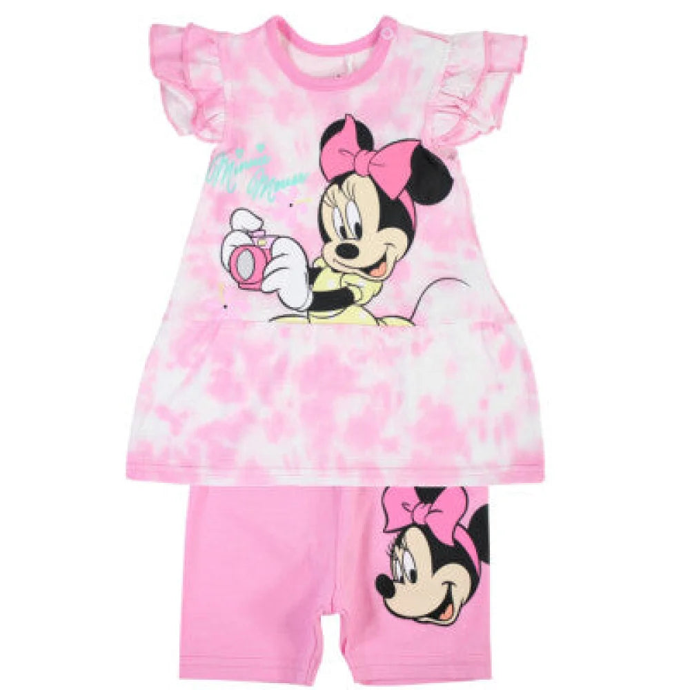 Disney Minnie Maus Baby 2 tlg Mädchen Set Kleid plus Leggings - WS-Trend.de