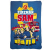 Feuerwehrmann Sam Kinder Fleecedecke leichte Kuscheldecke 100x140 cm