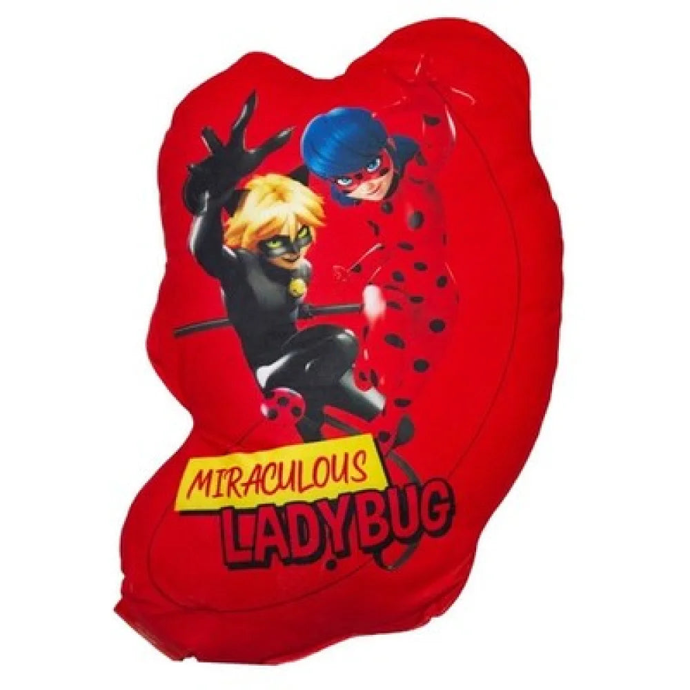 Miraculous Ladybug Cat Noir mini Velours Kissen Dekokissen 3D Cushion - WS-Trend.de