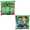 Gamer Minecraft Steve und Alex Creeper Kissen Dekokissen 35x35 cm