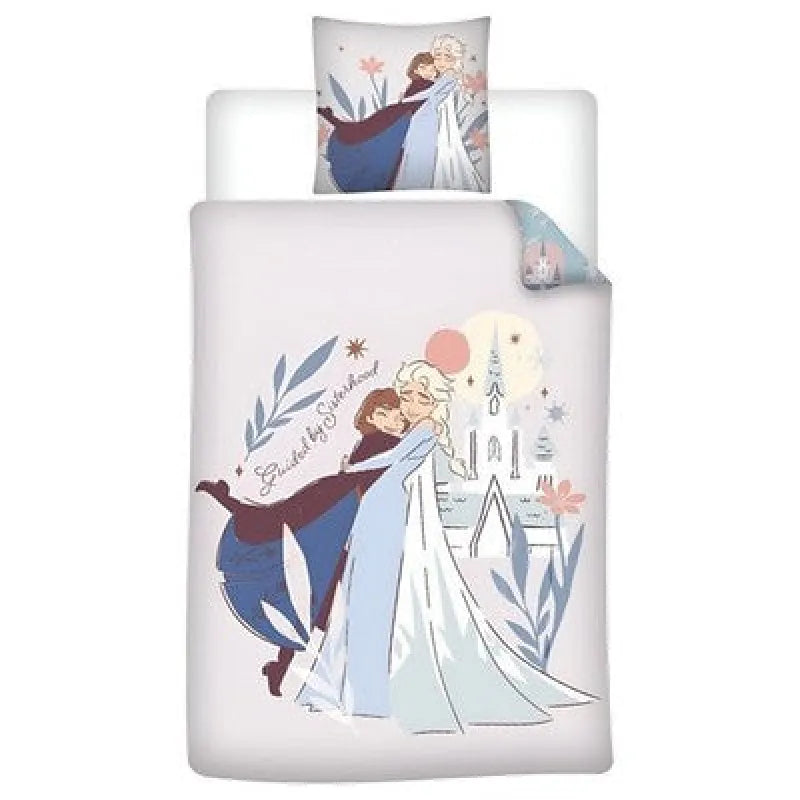 Disney Die Eiskönigin Bettwäsche Kinderbettwäsche Set 135/140x200 65x65 cm - WS-Trend.de