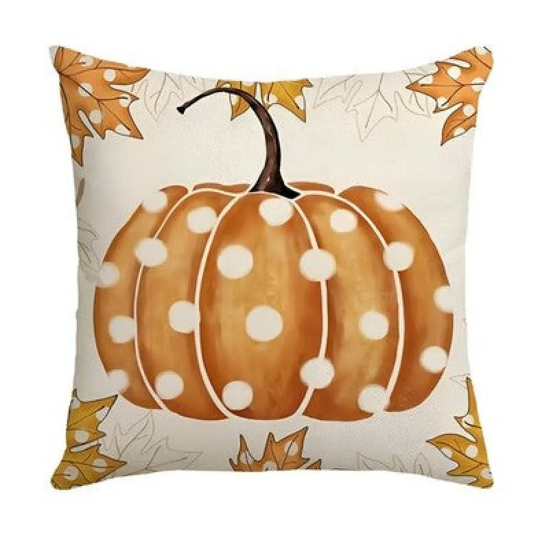 Herbst Motiv 2er Set Kissenbezug Dekokissen 45x45 cm - Bunt I - WS-Trend.de