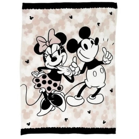 Disney Mickey Minnie Maus Flanell Wohndecke warme Kuscheldecke 130x160 cm - WS-Trend.de