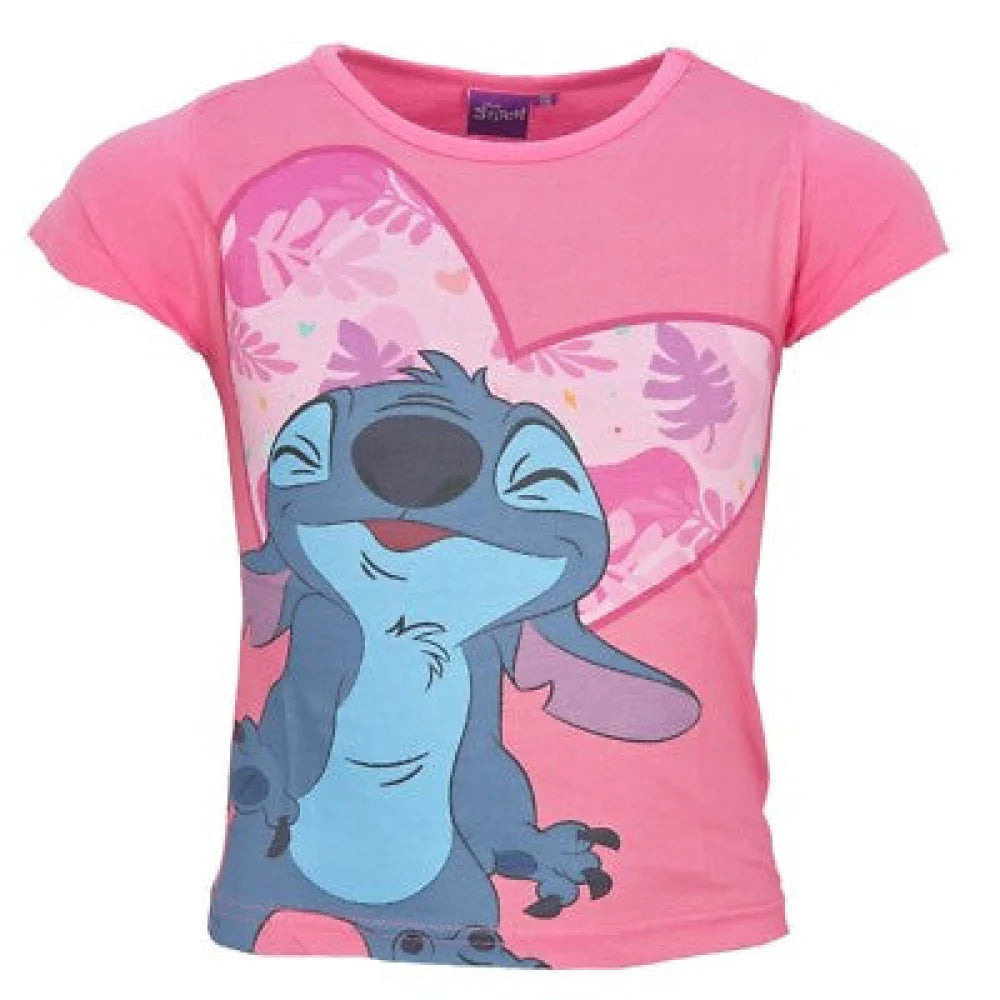 Disney Lilo und Stitch Mädchen Kinder kurzarm T-Shirt - WS-Trend.de