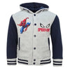 Marvel Spiderman Kinder Jungen College Jacke Kapuzenjacke