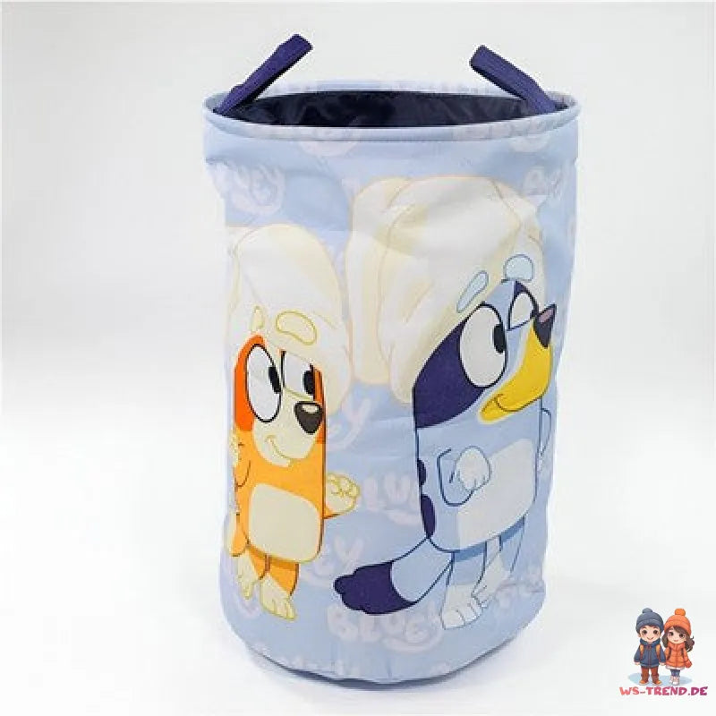 Bluey Bingo Kinder freistehender Aufbewahrungskorb Wäschebehälter Wäsche - WS-Trend.de