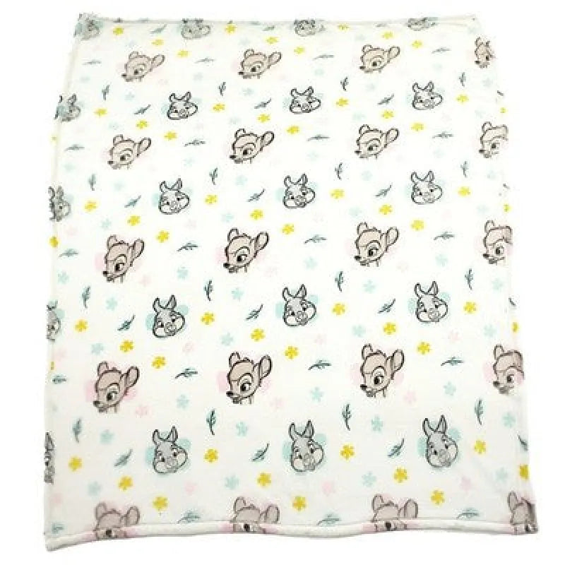 Disney Bambi Flanell Wohndecke warme Kuscheldecke 110x150 cm - WS-Trend.de